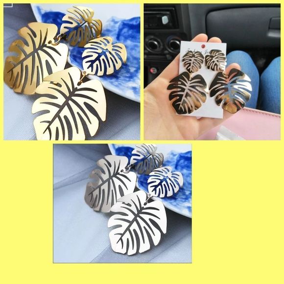 Hot Women Earrings Gold Drop Earrings For Women St - Picture 2 of 4